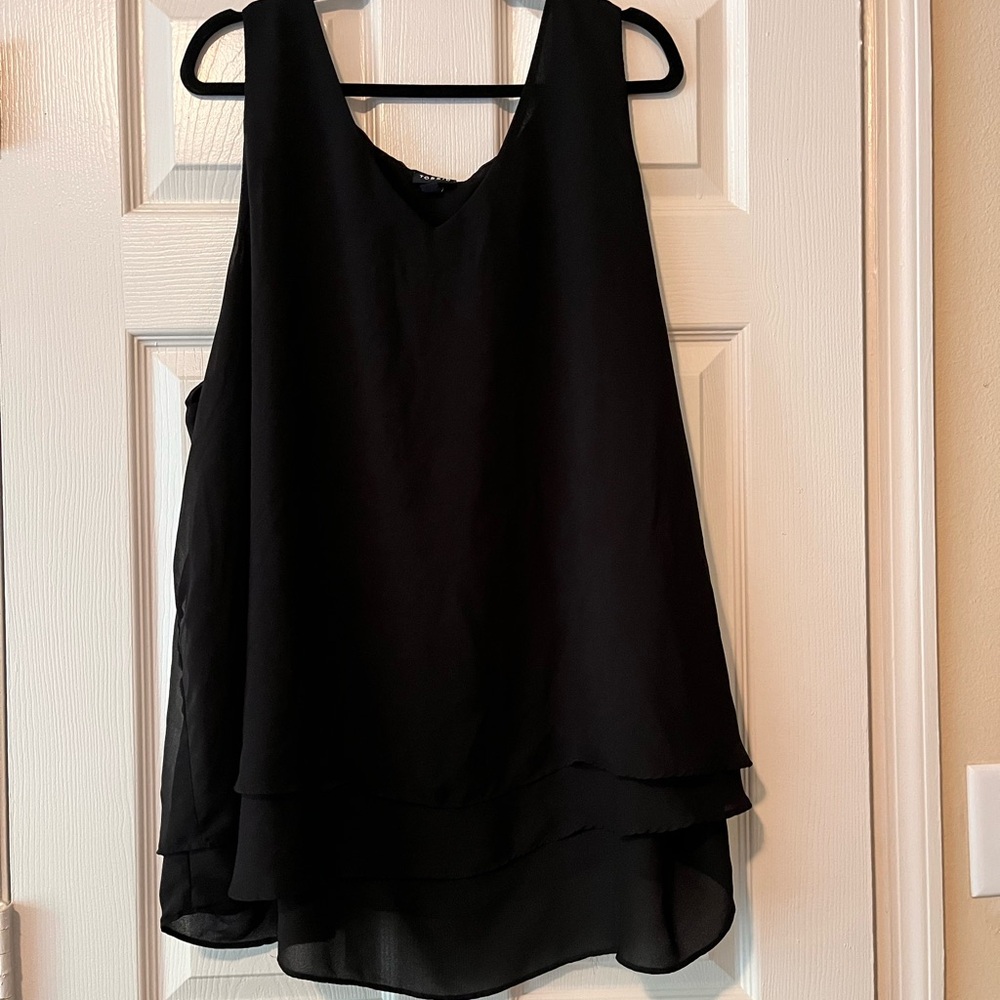 Layered Sleeveless Top